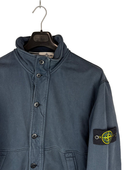Cardigan blu con chiusura a bottoni Stone Island - Taglia 3XL