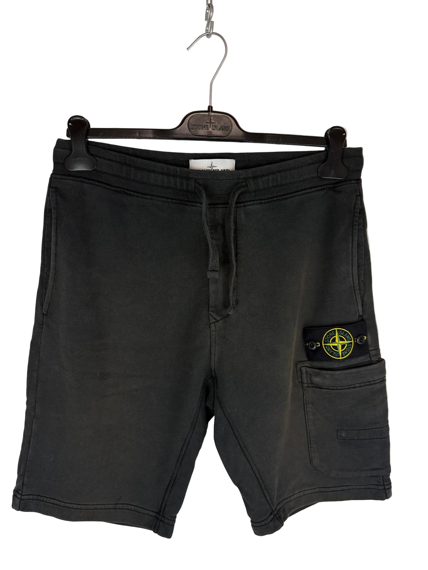 Pantaloncini di tuta neri Stone Island - Taglia S