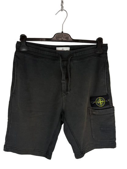 Pantaloncini di tuta neri Stone Island - Taglia S