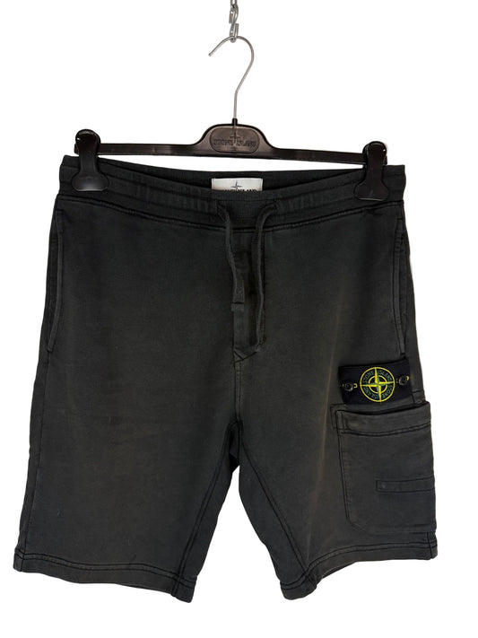 Pantaloncini di tuta neri Stone Island - Taglia S