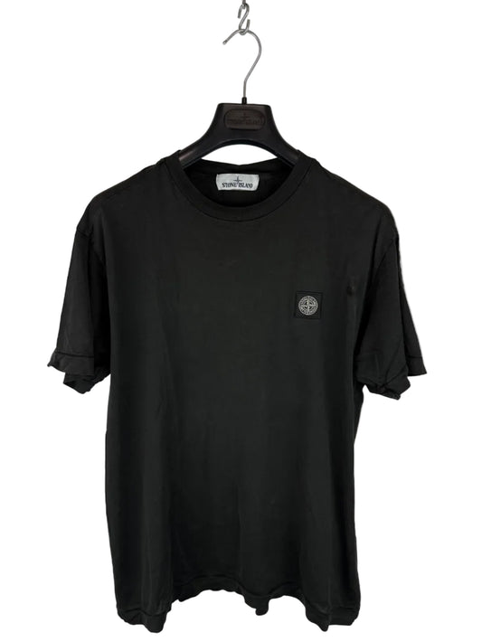 T-shirt nera Stone Island - Taglia L