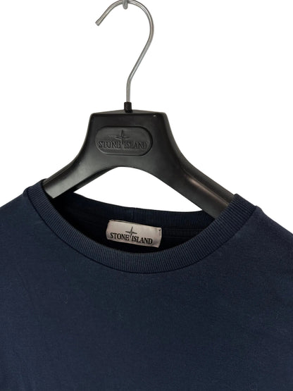 Felpa leggera blu navy Stone Island - Taglia XXL - foto 4