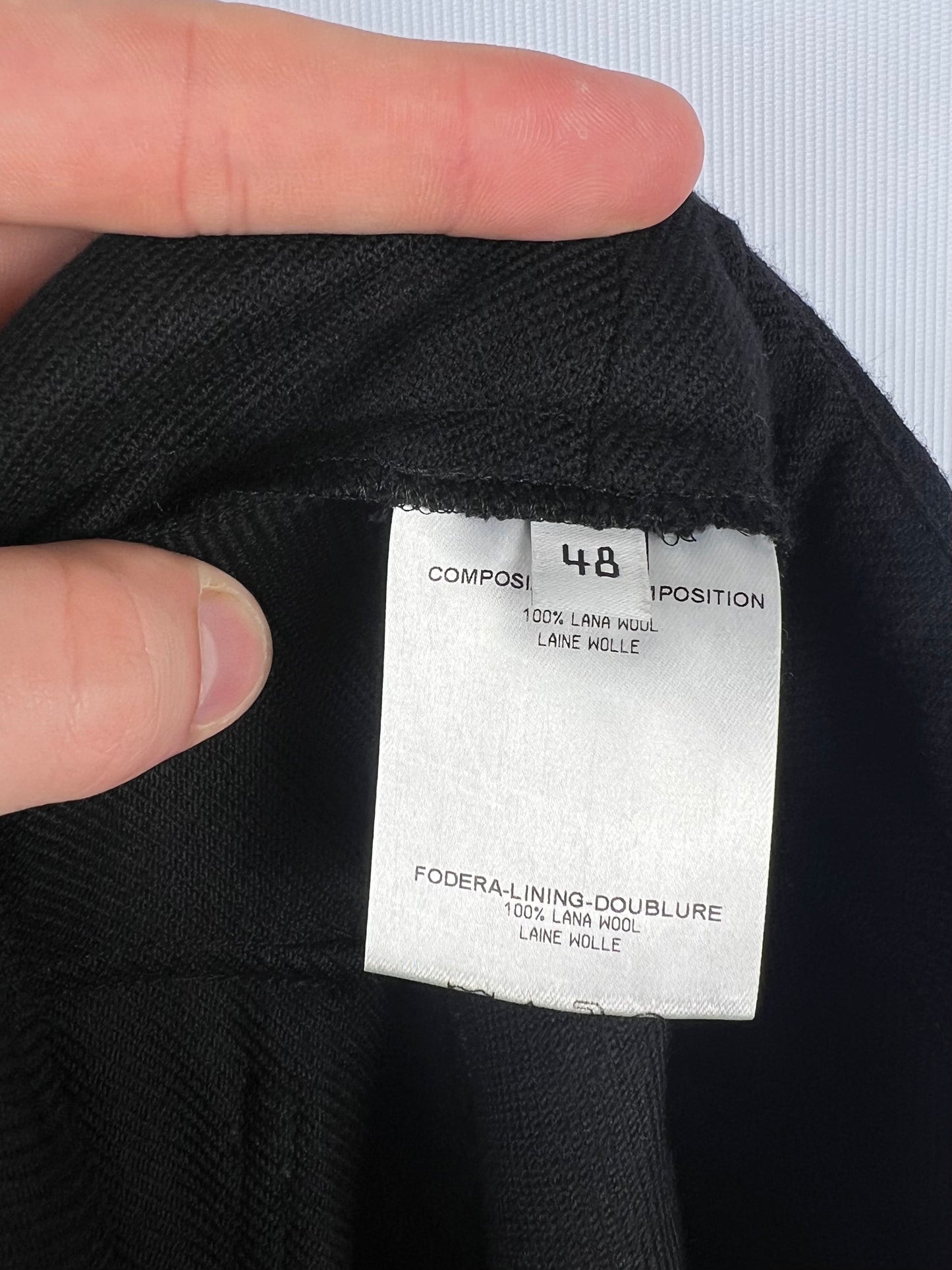 Pantaloni da donna neri Balenciaga (nuovi con cartellino) - Taglia 52