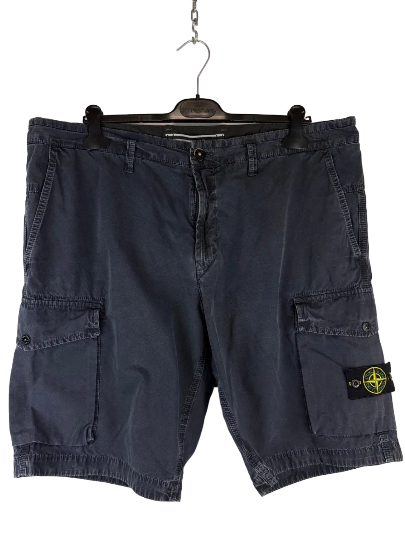 Pantaloncini cargo grigi Stone Island - Taglia W40