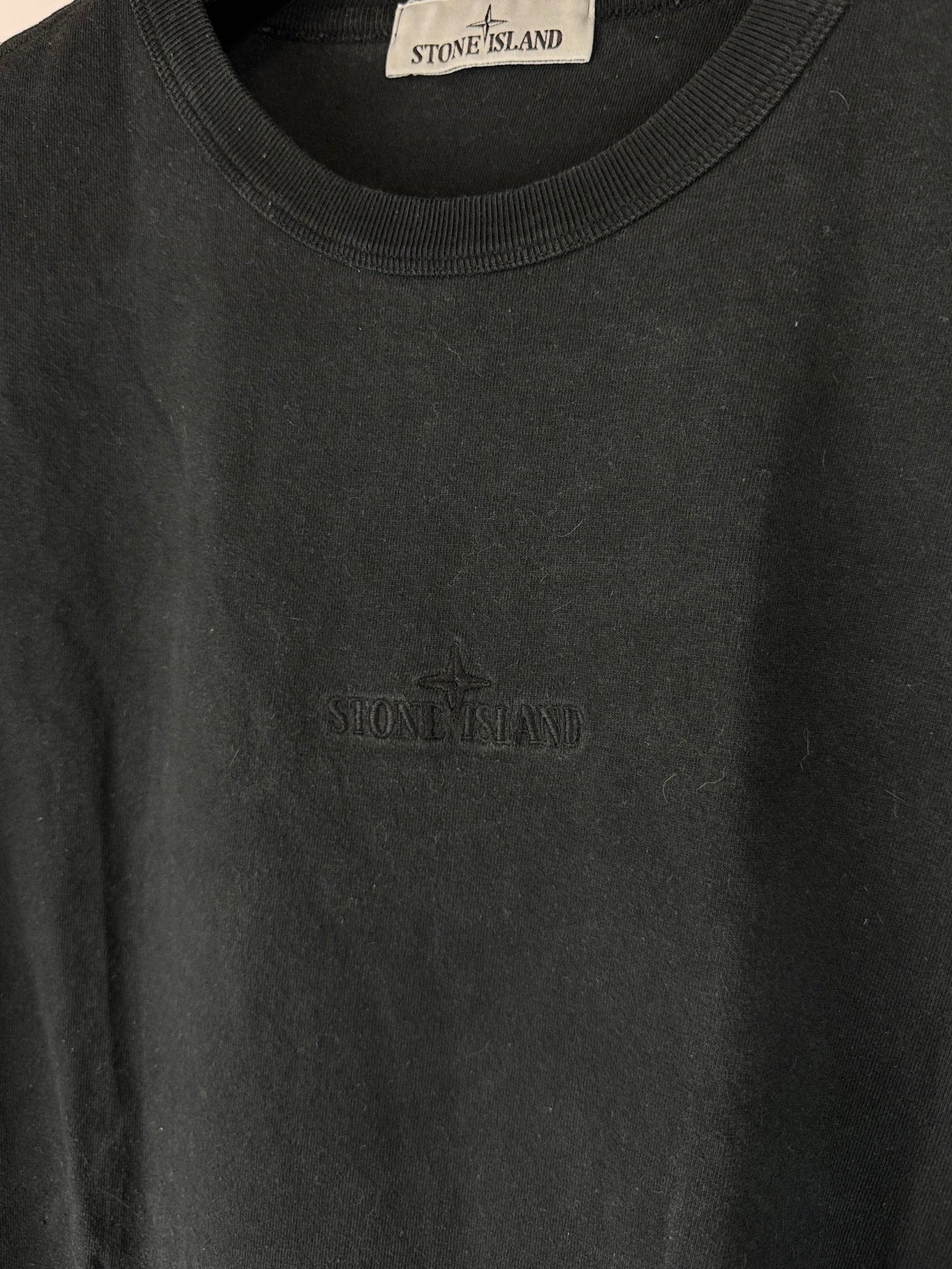 T-shirt nera Stone Island - Taglia XL