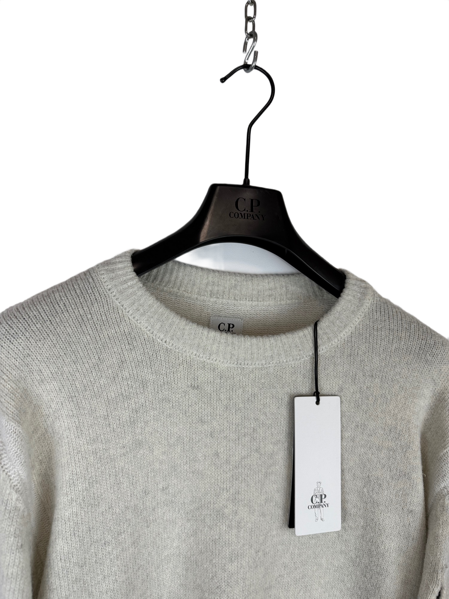 Maglione bianco sporco C.P. Company (nuovo con cartellino) - Taglia M