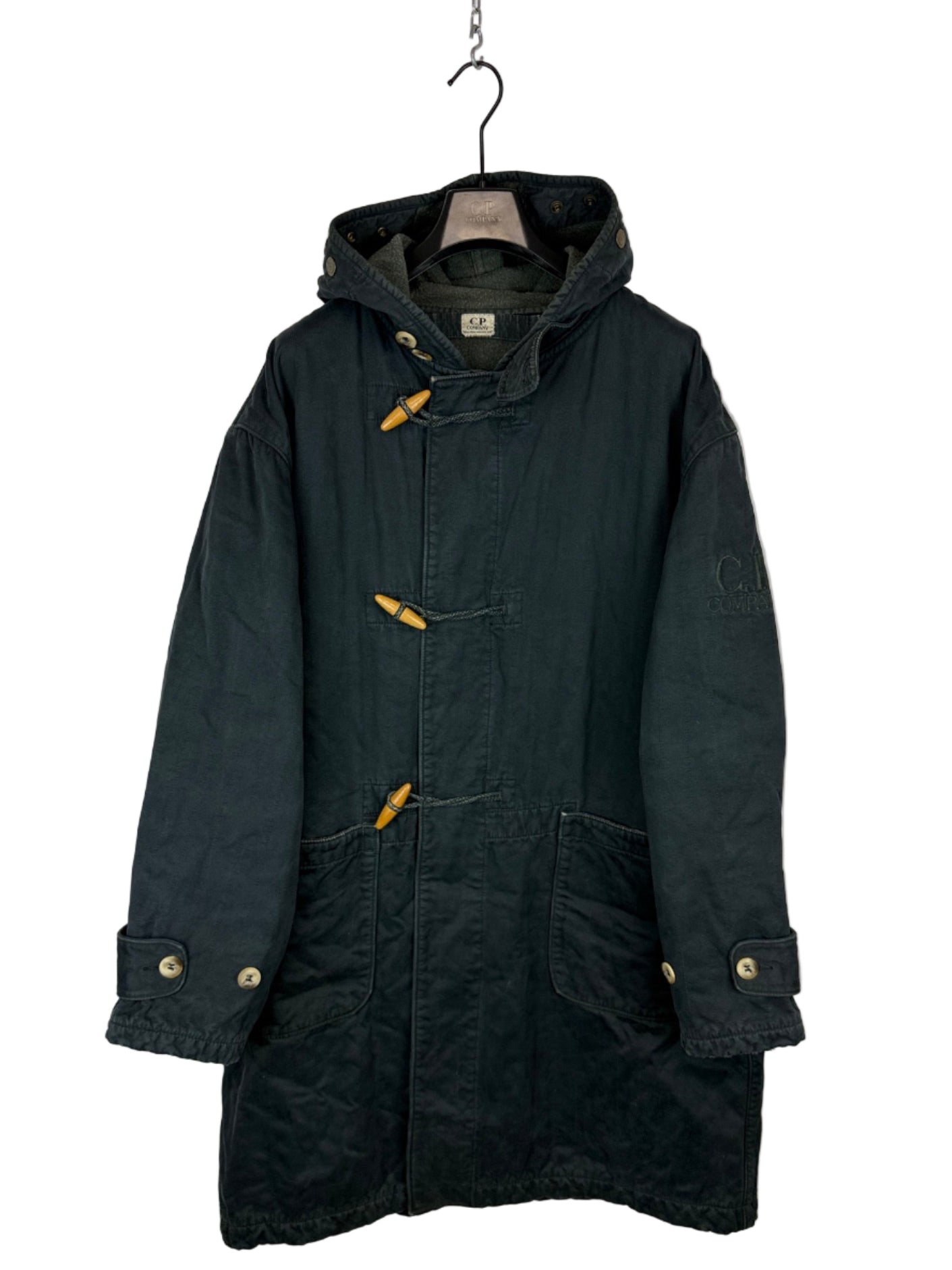 Giacca Montgomery con alamari vintage blu navy C.P. Company - Taglia L