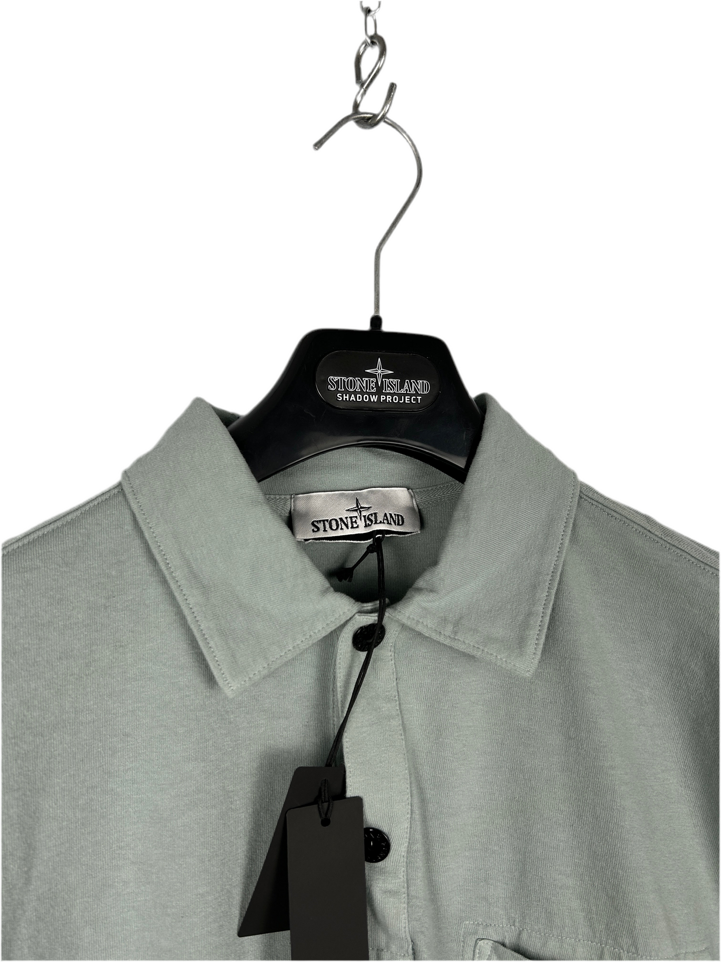 Camicia verde Stone Island (nuova con cartellino) - Taglia M