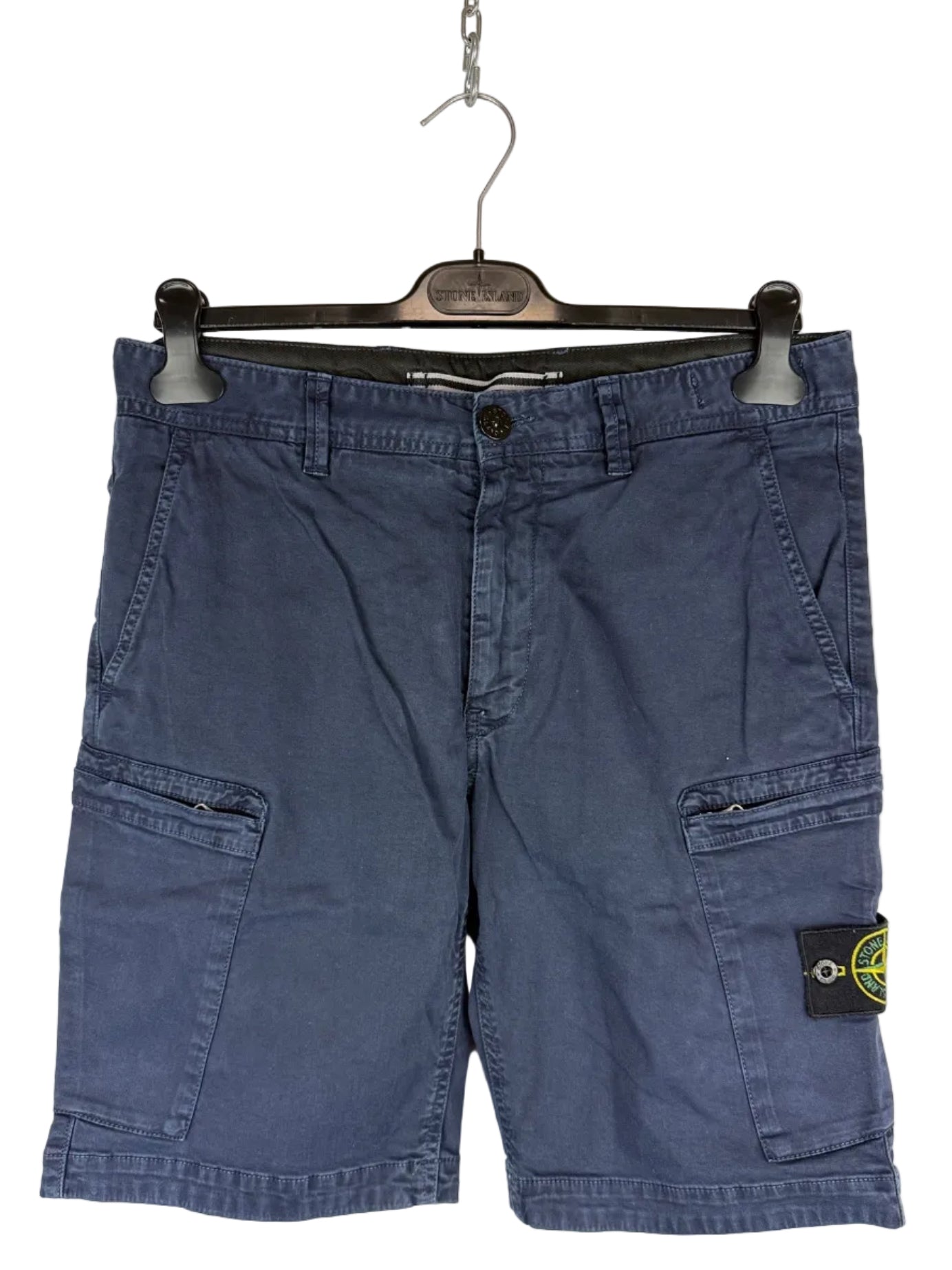 Pantaloncini cargo blu Stone Island - Taglia W31