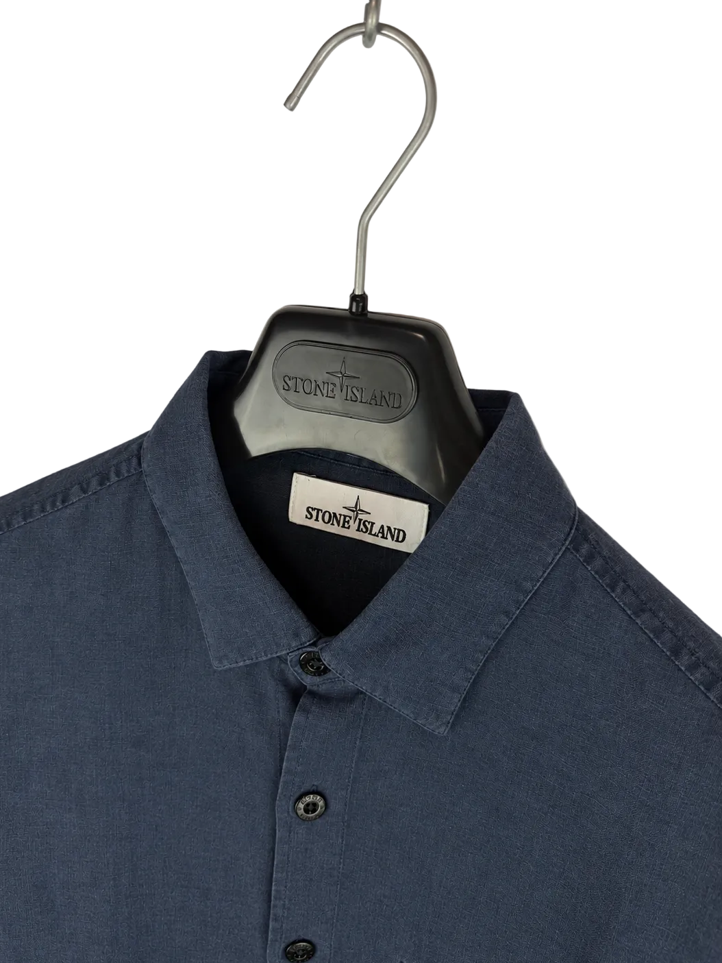 Camicia blu navy Stellina Stone Island - Taglia M