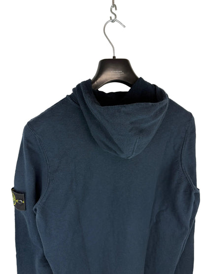 Maglione blu navy con cappuccio Stone Island - Taglia M