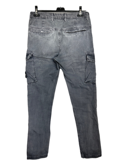 Pantaloni cargo blu Stone Island - Taglia W30