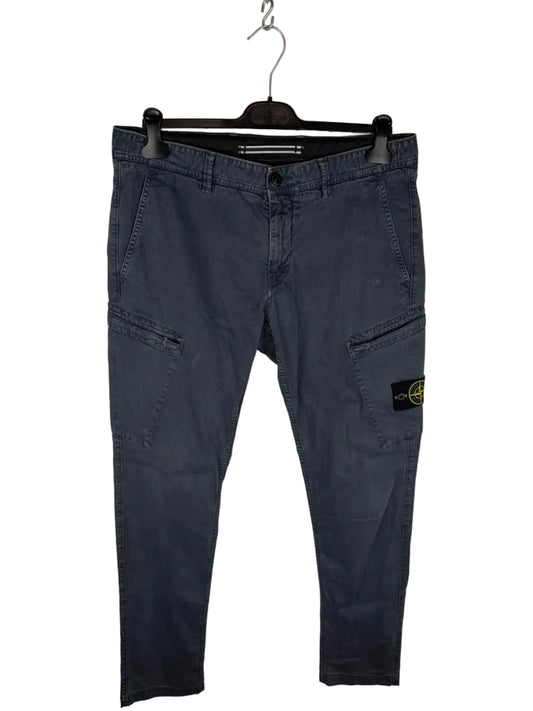 Pantaloni cargo blu navy Stone Island - Taglia W34