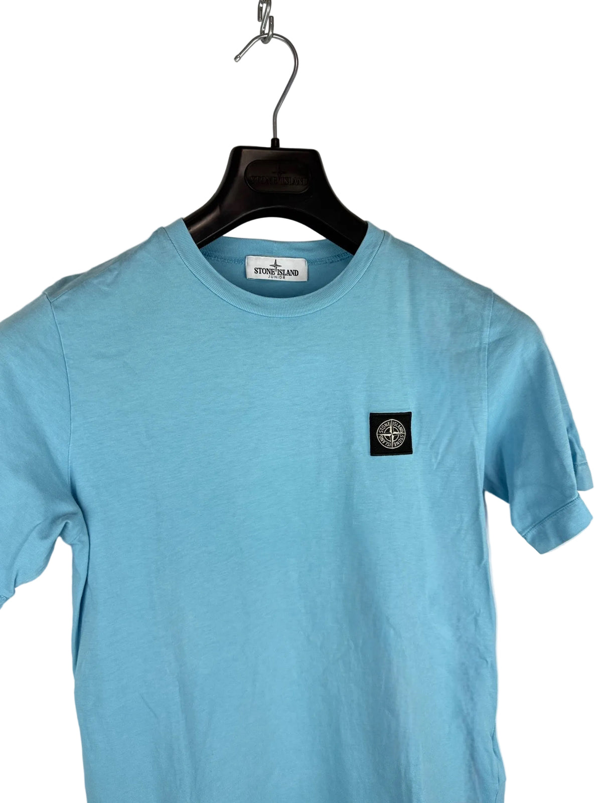 T-shirt azzurra Stone Island - Taglia Junior (12 anni, 156cm) - foto 3