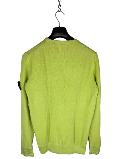 Maglione verde lime Stone Island - Taglia L