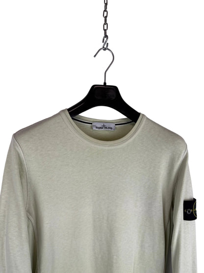 Felpa verde salvia Stone Island - Taglia S