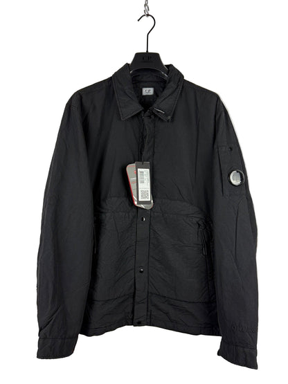 Giacca Flatt Nylon nera in Primaloft C.P. Company (nuova con cartellino) - Taglia L