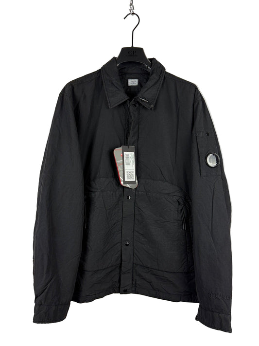 Giacca Flatt Nylon nera in Primaloft C.P. Company (nuova con cartellino) - Taglia L
