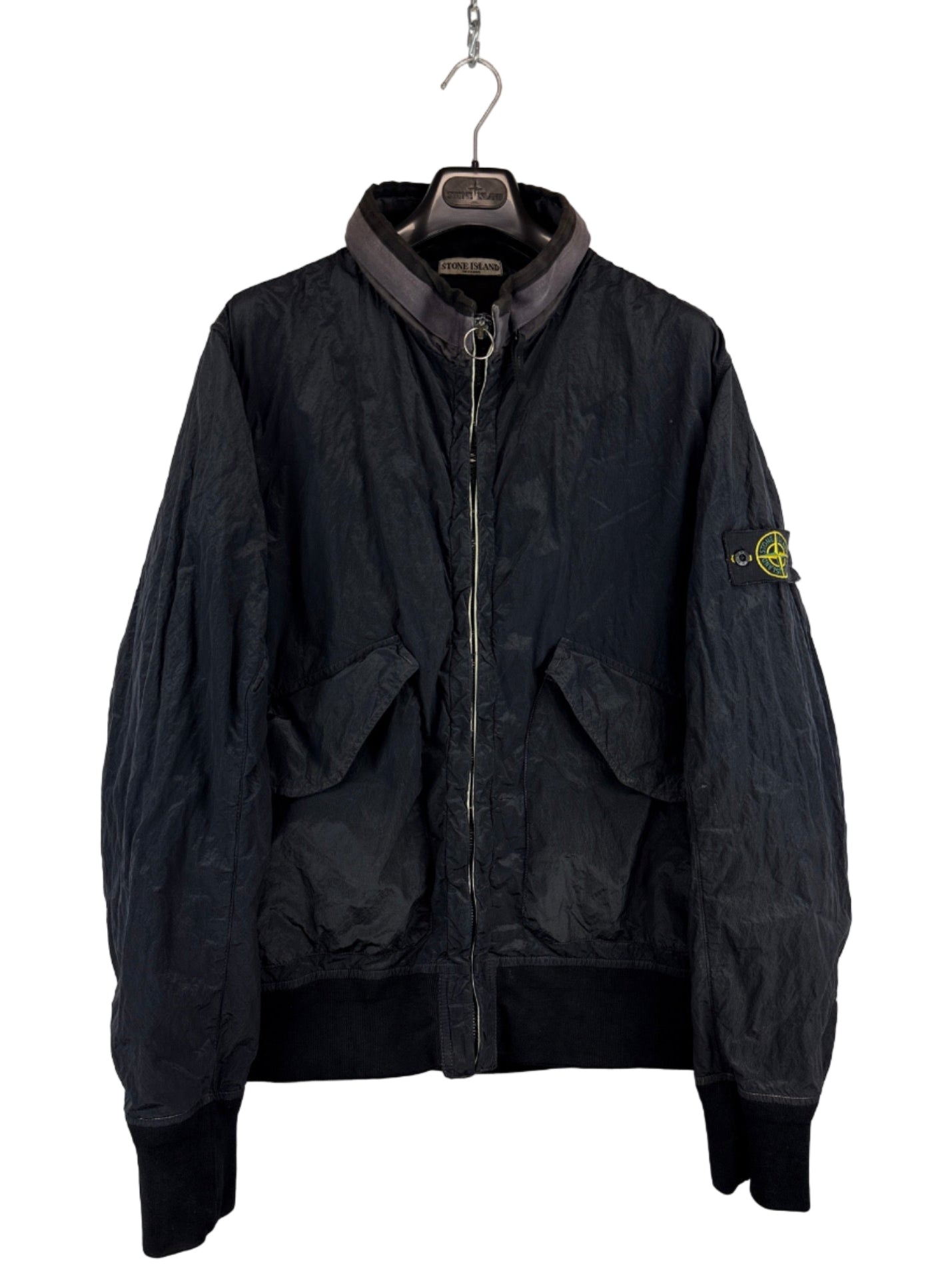 Giacca blu navy in Nylon Metal del 2010 Stone Island - Taglia XXL