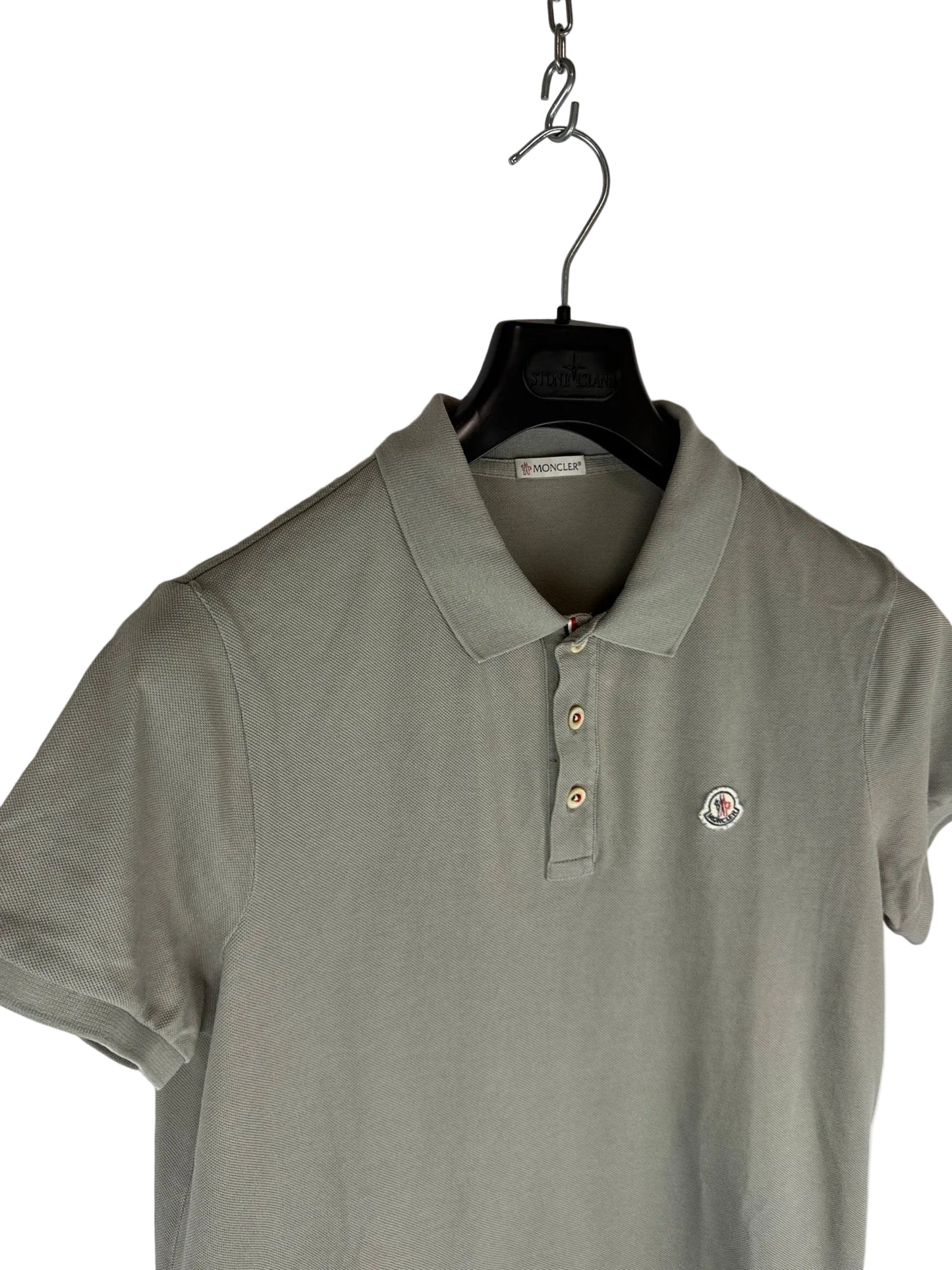 Polo grigia Moncler - Taglia L