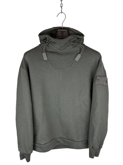 Felpa Ghost grigia con cappuccio regolabile Stone Island - Taglia M