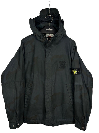 Giacca nera Riot Mask Brushed Cotton 2C Camo - OVD Stone Island x Supreme - Taglia L