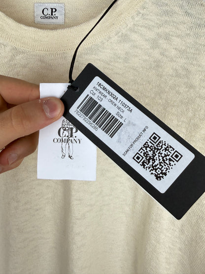 Maglione bianco-panna C.P. Company (nuovo con cartellino) - Taglia L