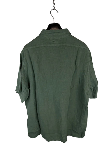 Camicia verde con taschini sul petto C.P. Company (nuova con cartellino) - Taglia 3XL