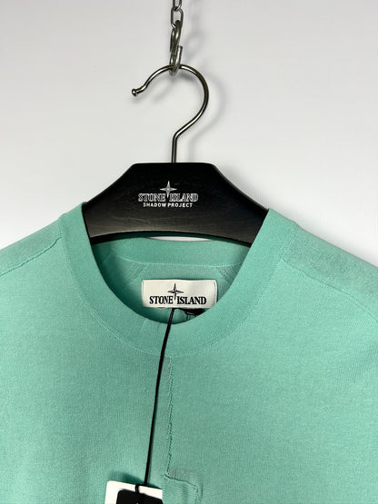 Maglione Marina verde menta Stone Island (nuovo con cartellino) - Taglia M