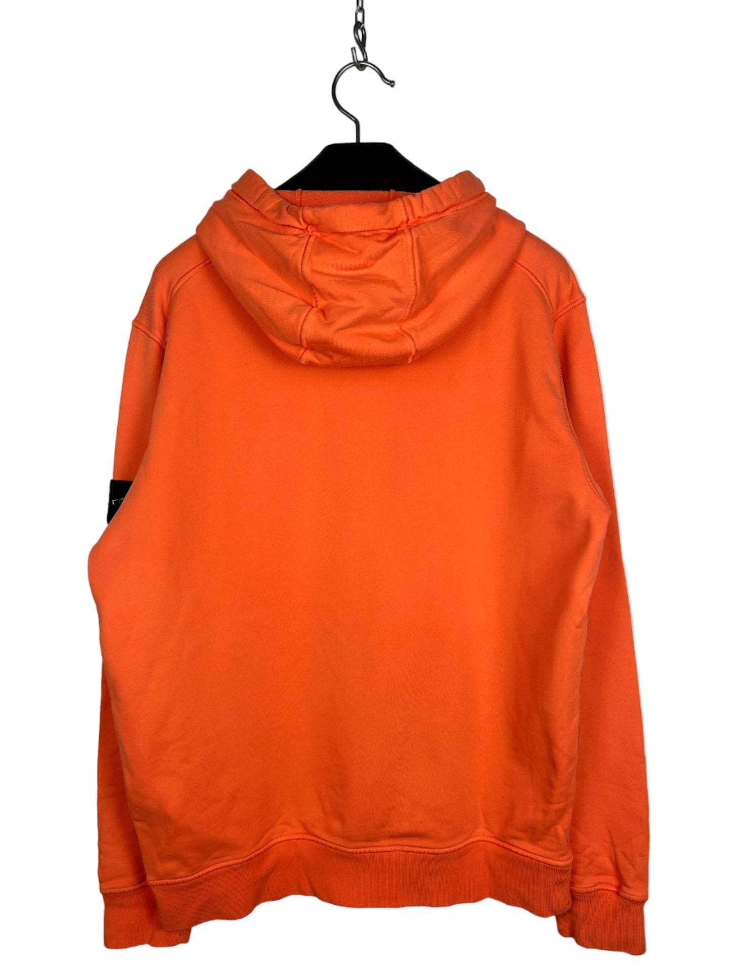 Felpa arancione con cappuccio Stone Island - Taglia XL