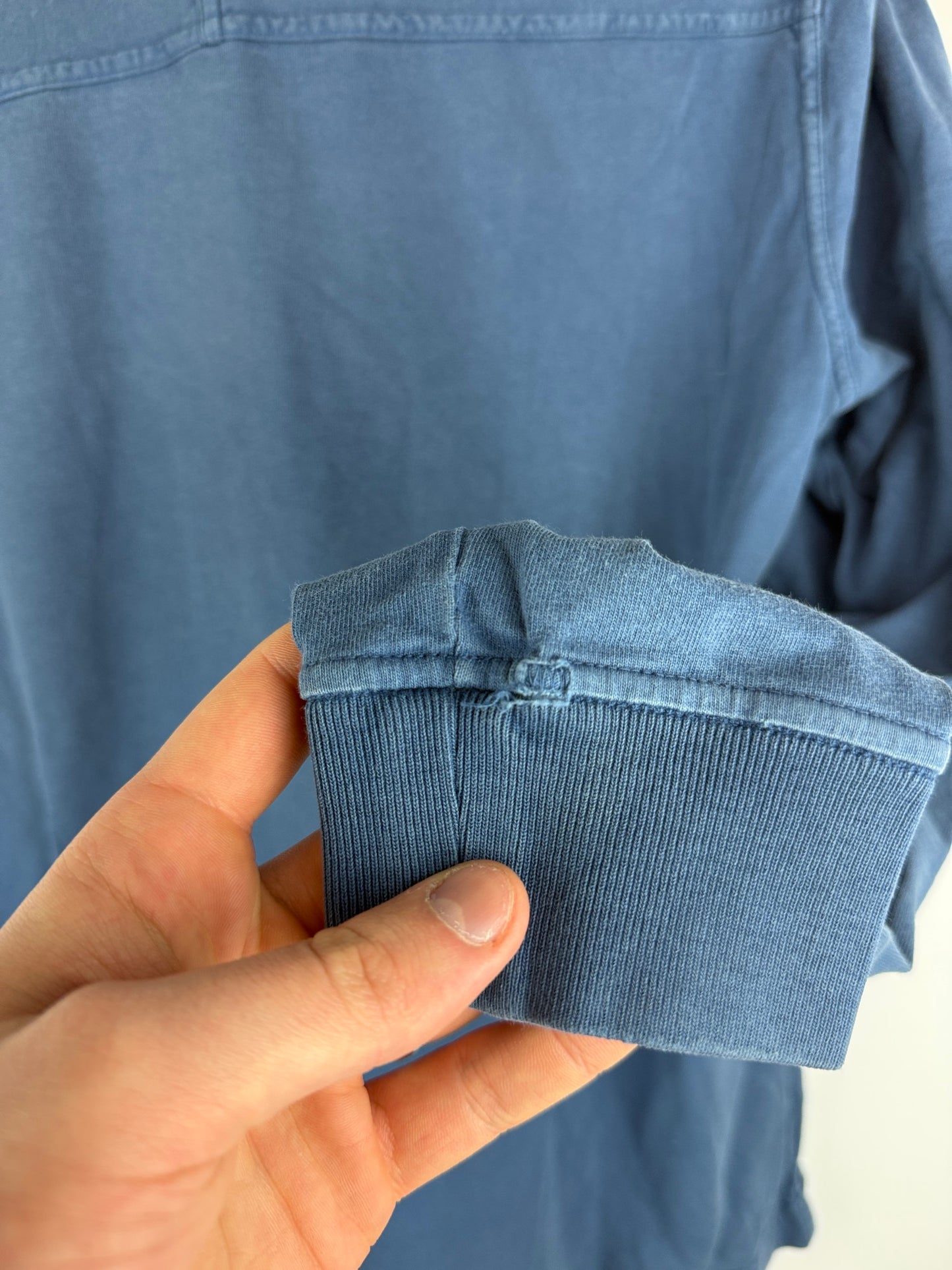Maglioncino blu con scollo a V Stone Island - Taglia XL
