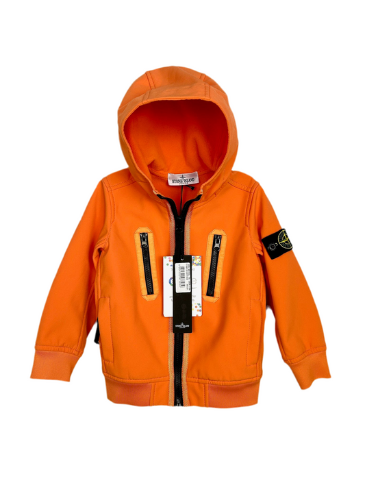 Giacca arancione Stone Island (nuova con cartellino) - Taglia Junior (2 anni, 92cm)