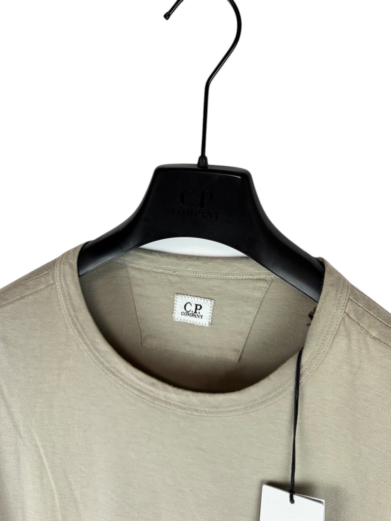 T-shirt grigia con taschino sul petto C.P. Company (nuova con cartellino) - Taglia XXL