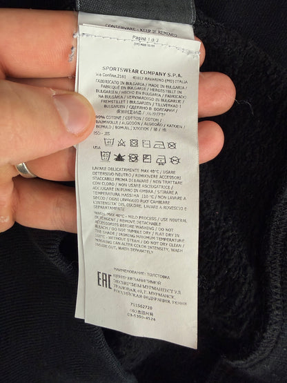 Felpa nera Stone Island - Taglia M