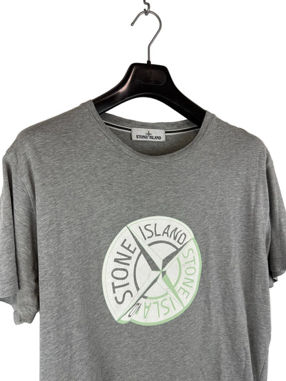 T-shirt grigia Stone Island - Taglia L