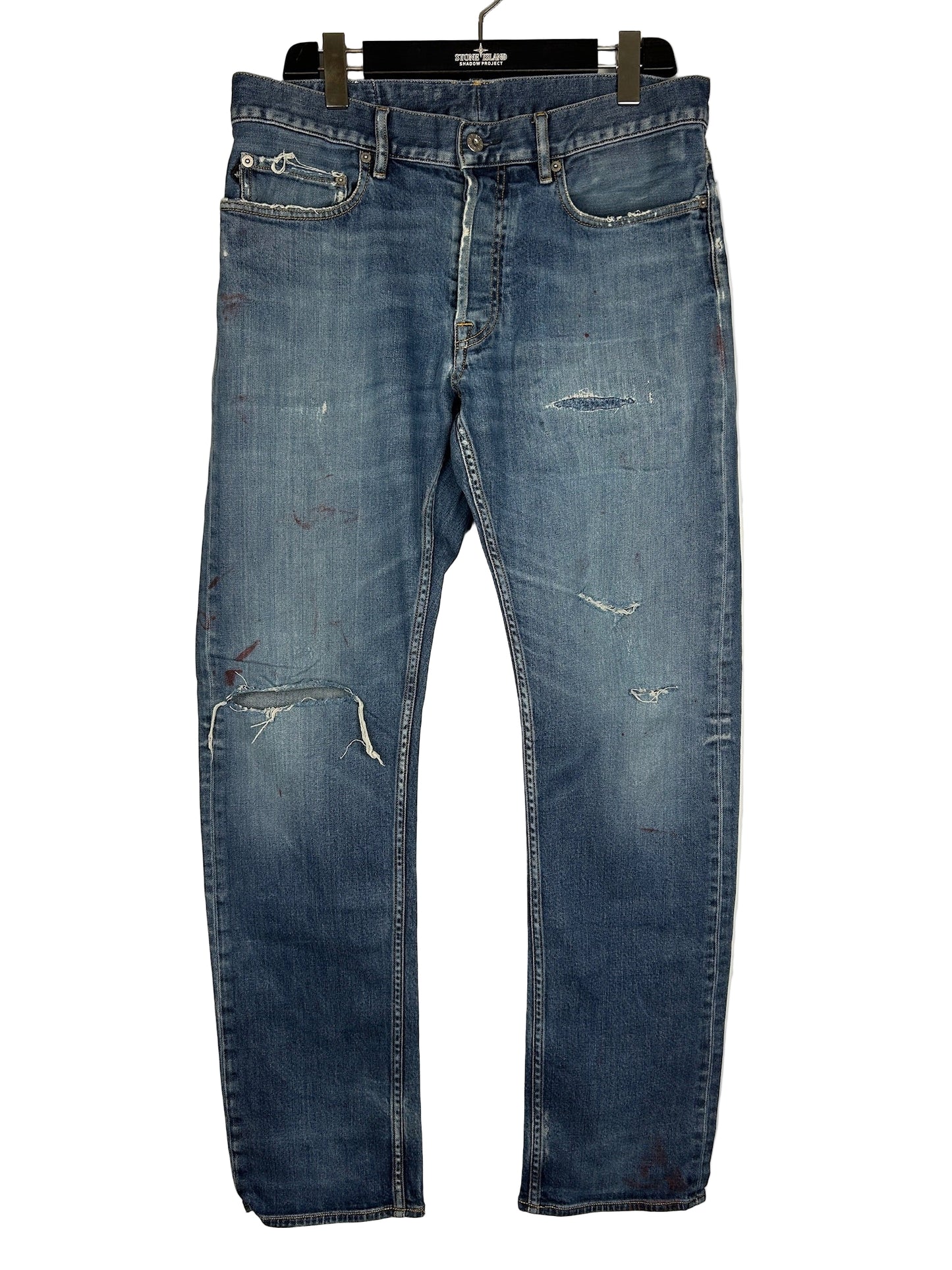 Jeans blu custom Stone Island - Taglia W36