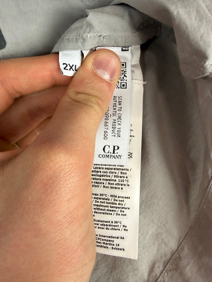 Camicia grigia con taschino sul petto C.P. Company (nuova con cartellino) - Taglia XXL