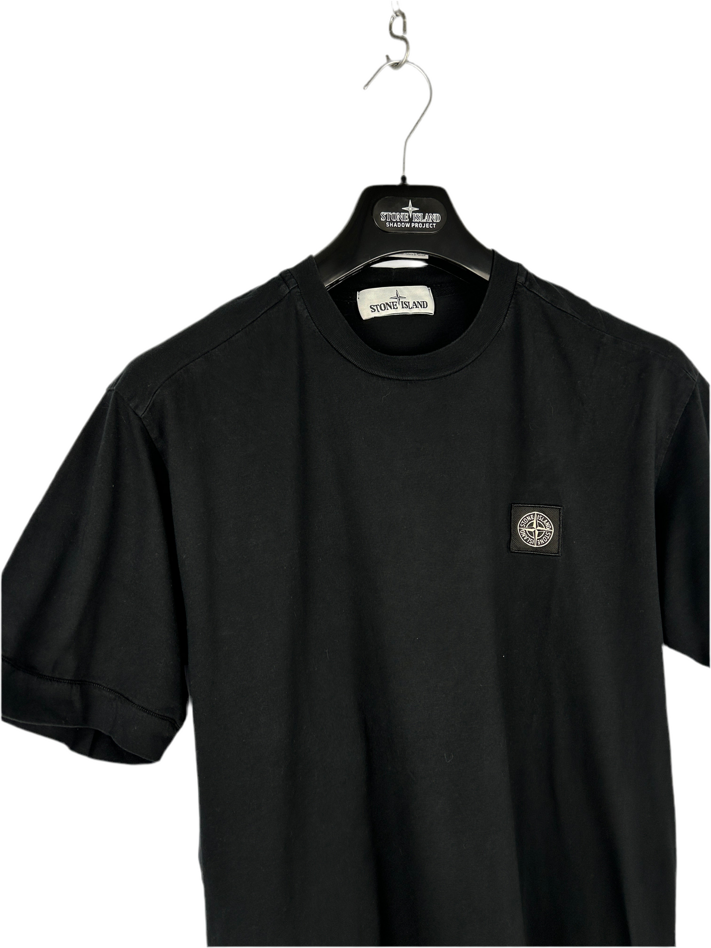 T-shirt nera Stone Island - Taglia M