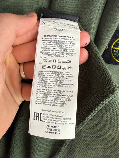 Felpa verde Stone Island - Taglia XXL