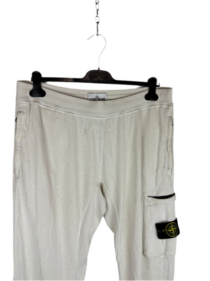 Pantaloni di tuta bianchi Stone Island - Taglia L