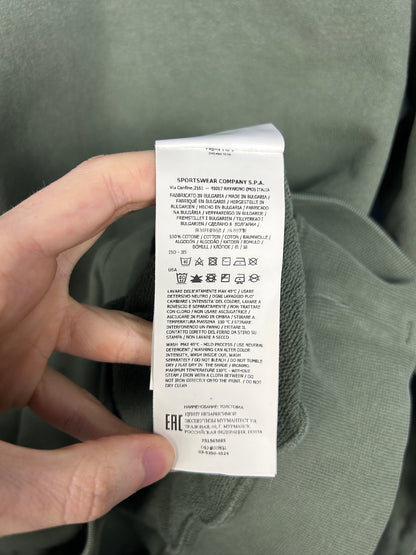 Felpa verde con cappuccio Stone Island - Taglia M