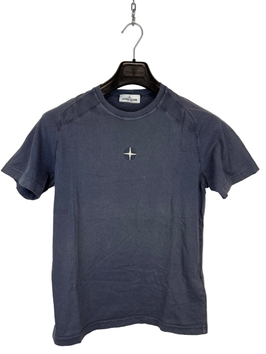 T-shirt blu con stampa Stone Island - Taglia Junior (14 anni, 170cm)