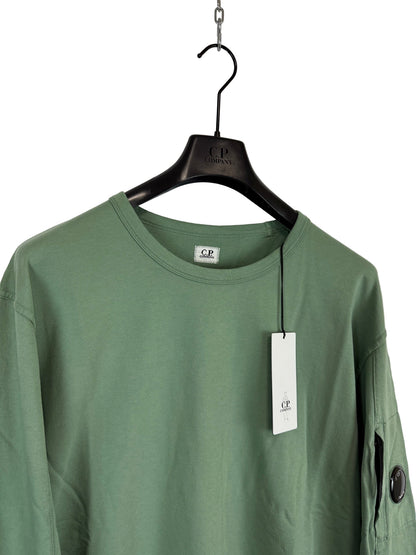 Felpa verde C.P. Company (nuova con cartellino) - Taglia 3XL