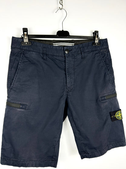 Pantaloncini cargo blu navy Stone Island - Taglia W32