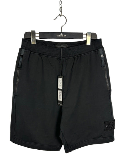 Pantaloncini di tuta Ghost neri Stone Island (nuovi con cartellino) - Taglia M