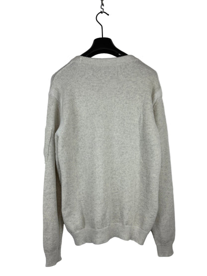 Maglione bianco sporco C.P. Company (nuovo con cartellino) - Taglia M