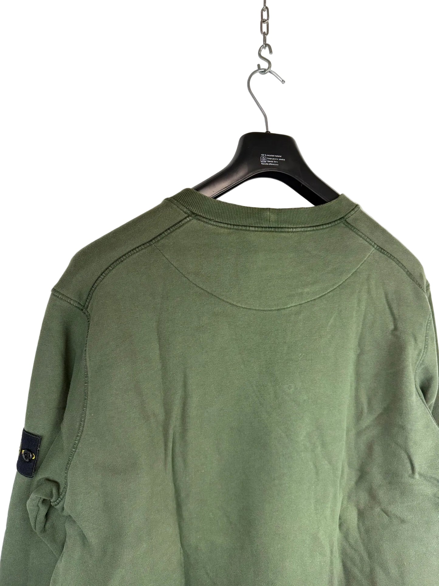 Felpa verde Stone Island - Taglia XXL