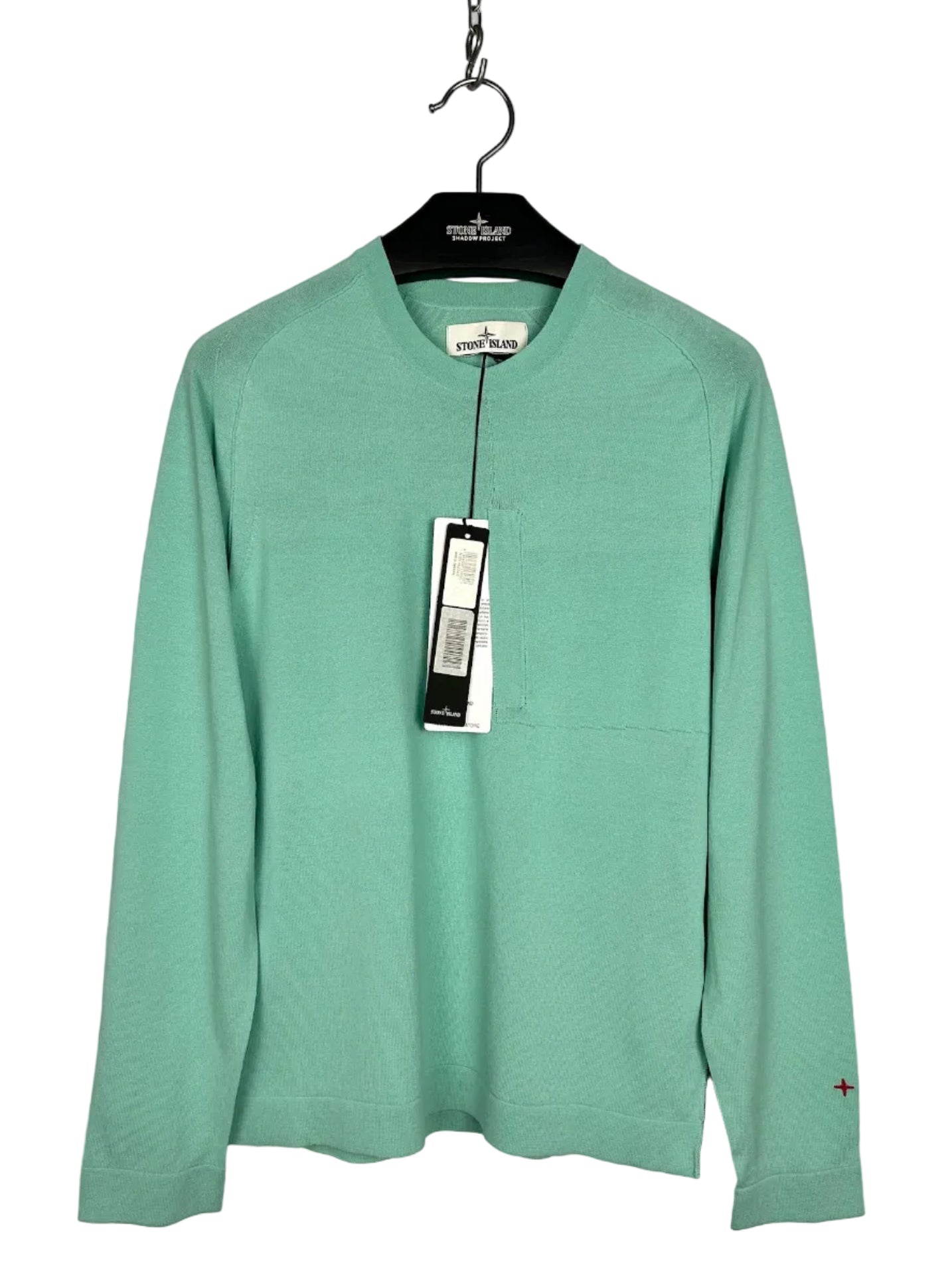 Maglione Marina verde menta Stone Island (nuovo con cartellino) - Taglia M