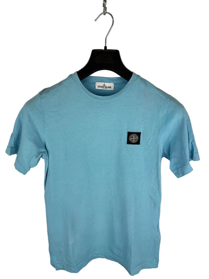 T-shirt azzurra Stone Island - Taglia Junior (12 anni, 156cm) - foto 1