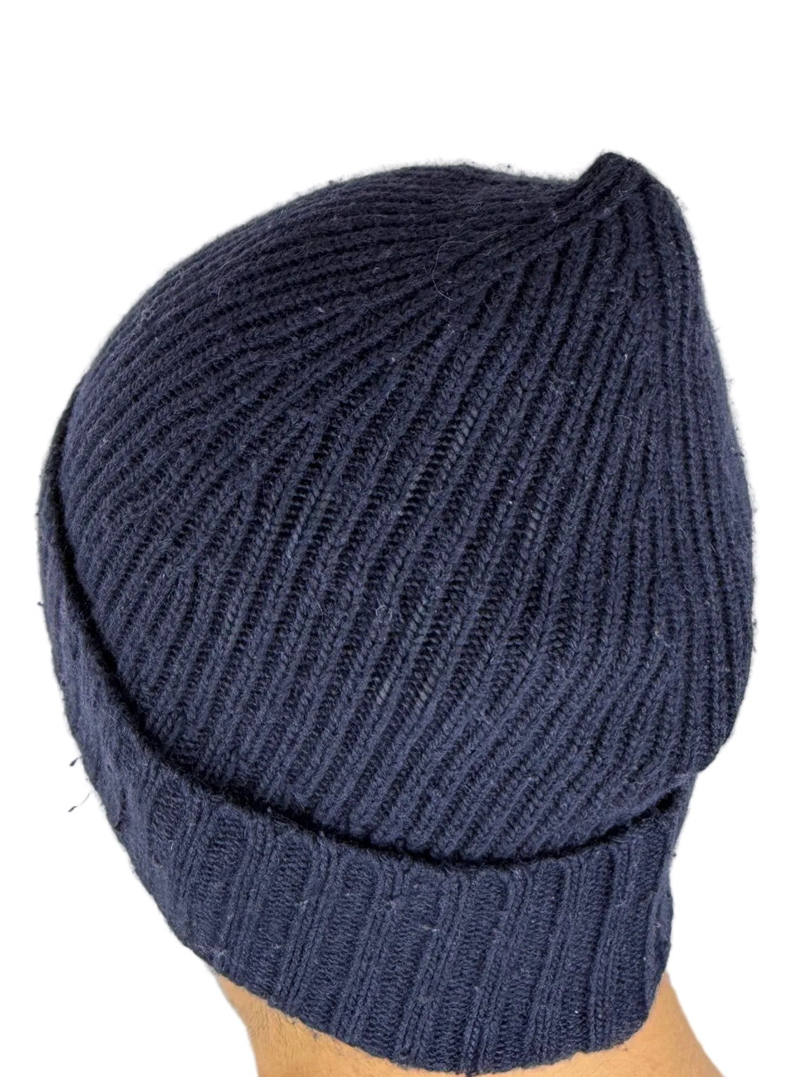 Berretto blu Stone Island
